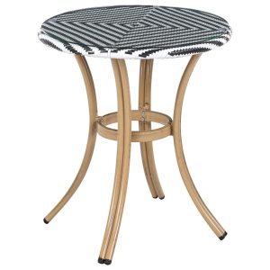 Okrągły stół ogrodowy z technorattanu 70 cm 870435