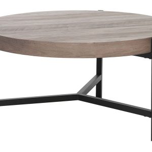 Okrągły stolik kawowy 70 cm jasne drewno 280150 Okrągły stolik kawowy 70 cm jasne drewno 280150