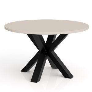 Okrągły stolik kawowy NEO średnica blatu 58 cm – kaszmir 727285
