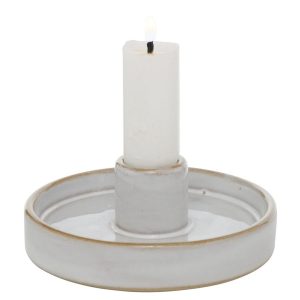 Okrągły świecznik porcelanowy MARIMA, 4 cm 837461 Okrągły świecznik porcelanowy MARIMA, 4 cm 837461