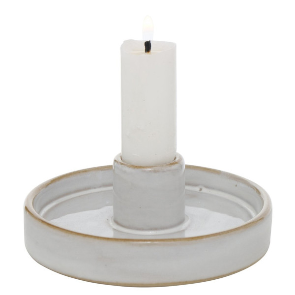 Okrągły świecznik porcelanowy MARIMA, 4 cm 837461