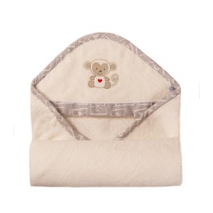 Okrycie kąpielowe niemowlęce 100×100 Bamboo kremowy 773110 Okrycie kąpielowe niemowlęce 100×100 Bamboo kremowy 773110