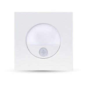 Oprawa lampa schodowa 8035 biały LED 3W biały neutralny 100lm IP20 V-TAC 1030855 Oprawa lampa schodowa 8035 biały LED 3W biały neutralny 100lm IP20 V-TAC 1030855
