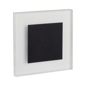 Oprawa lampa schodowa APUS biało-czarny LED 0.8W 3000K 13lm IP20 Kanlux 1030891