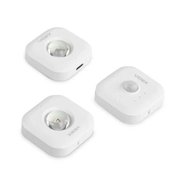 Oprawa lampa schodowa biały LED 0.5W biały zmienny 70lm IP20 Videx 1030817
