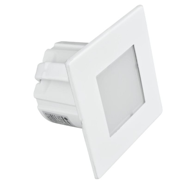 Oprawa lampa schodowa biały LED 1.2W biały neutralny 40lm IP20 DPM 1030800