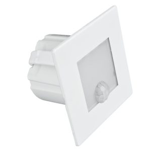 Oprawa lampa schodowa biały LED 1.2W biały neutralny 40lm IP20 DPM 1030757 Oprawa lampa schodowa biały LED 1.2W biały neutralny 40lm IP20 DPM 1030757