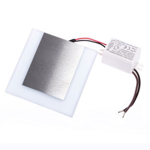 Oprawa lampa schodowa CAPRI biało-srebrna LED 0.6W 6500K 15lm Eko-Light 1030762 Oprawa lampa schodowa CAPRI biało-srebrna LED 0.6W 6500K 15lm Eko-Light 1030762