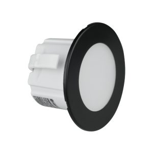 Oprawa lampa schodowa czarno-biały LED 1.2W biały neutralny 40lm IP20 DPM 1030893 Oprawa lampa schodowa czarno-biały LED 1.2W biały neutralny 40lm IP20 DPM 1030893