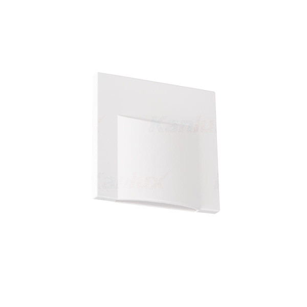 Oprawa lampa schodowa ERINUS biały LED 0.8W biały ciepły 15lm IP20 Kanlux 1030887