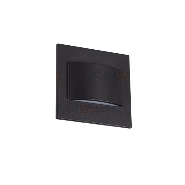 Oprawa lampa schodowa ERINUS czarny LED 1.5W biały ciepły 30lm IP20 Kanlux 1030827