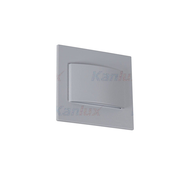Oprawa lampa schodowa ERINUS szary LED 1.5W biały ciepły 30lm IP20 Kanlux 1030761