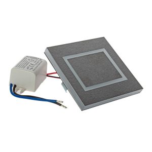 Oprawa lampa schodowa EVRA biało-srebrna LED 0.6W 4000K 14lm Eko-Light 1030797 Oprawa lampa schodowa EVRA biało-srebrna LED 0.6W 4000K 14lm Eko-Light 1030797