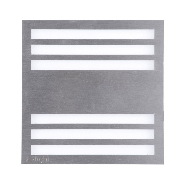 Oprawa lampa schodowa PEPERS biało-srebrna LED 0.6W 3000K 13lm Eko-Light 1030776