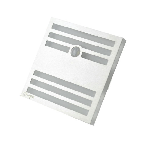 Oprawa lampa schodowa PEPERS biało-srebrna LED 0.6W 4000K 14lm Eko-Light 1030808