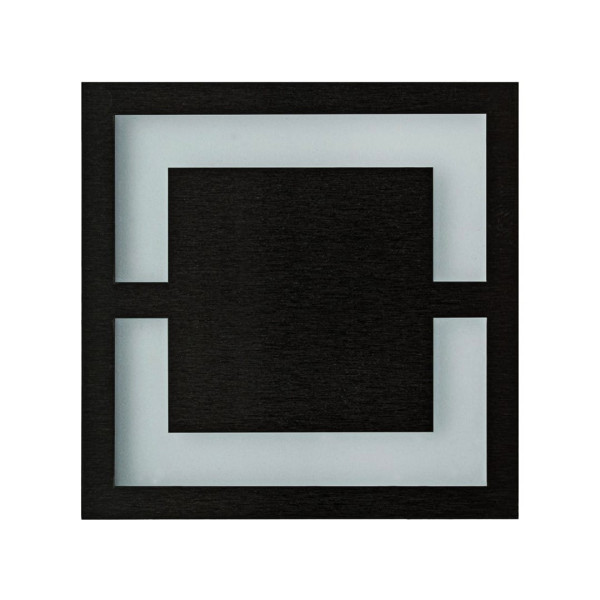 Oprawa lampa schodowa QUADRO czarno-biała LED 0.6W 3000K 13lm Eko-Light 1030839