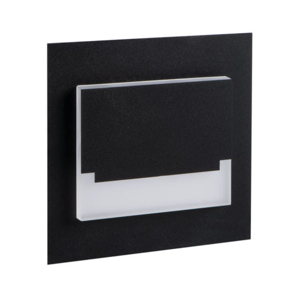 Oprawa lampa schodowa SABIK czarny LED 0.8W biały ciepły 13lm IP20 Kanlux 1030805