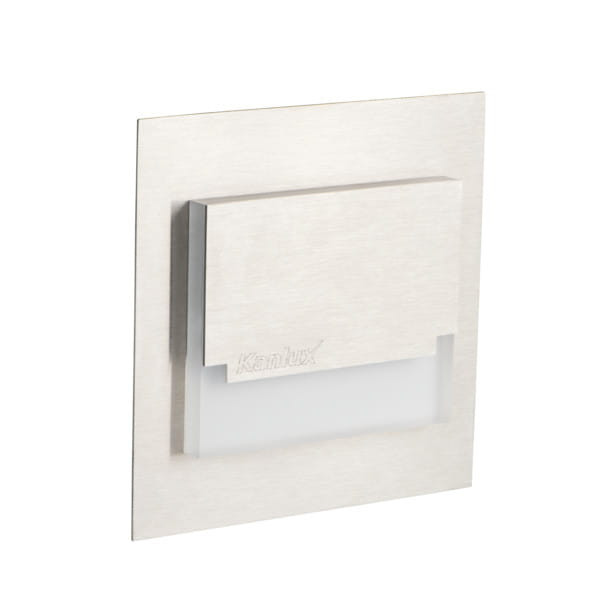 Oprawa lampa schodowa SABIK srebrny LED 0.8W biały ciepły 13lm IP20 Kanlux 1030799