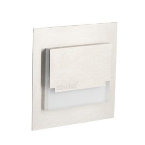 Oprawa lampa schodowa SABIK srebrny LED 0.8W biały zimny 15lm IP20 Kanlux 1030897