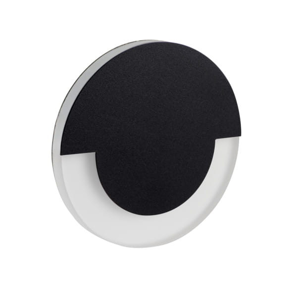 Oprawa lampa schodowa SOLA biało-czarny LED 0.8W 4000K 14lm IP20 Kanlux 1030740