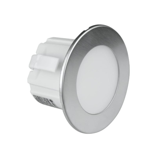 Oprawa lampa schodowa srebrny LED 1.2W biały neutralny 40lm IP20 DPM 1030890
