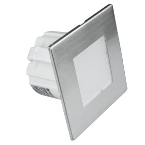 Oprawa lampa schodowa srebrny LED 1.2W biały neutralny 40lm IP20 DPM 1030746