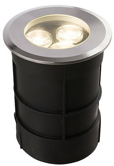 Oprawa ogrodowa PICCO czarny-srebrny aluminium szkło LED 9,5 cm 1068297