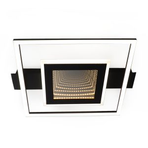 Oprawa oświetleniowa LED LIGHTLOGIC LL ERVIE LED 66570 plafon czarny efekt 959579 Oprawa oświetleniowa LED LIGHTLOGIC LL ERVIE LED 66570 plafon czarny efekt 959579