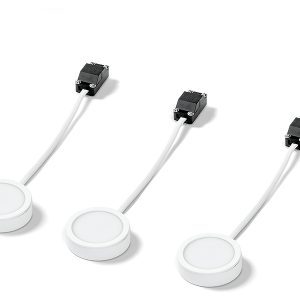Oprawa podszafkowa 3 szt. Puck LED aluminiowa biała 54341 Oprawa podszafkowa 3 szt. Puck LED aluminiowa biała 54341