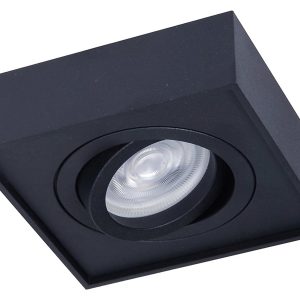 Oprawa podtynkowa Nusa aluminiowa 9,6 cm czarna 45140 Oprawa podtynkowa Nusa aluminiowa 9,6 cm czarna 45140