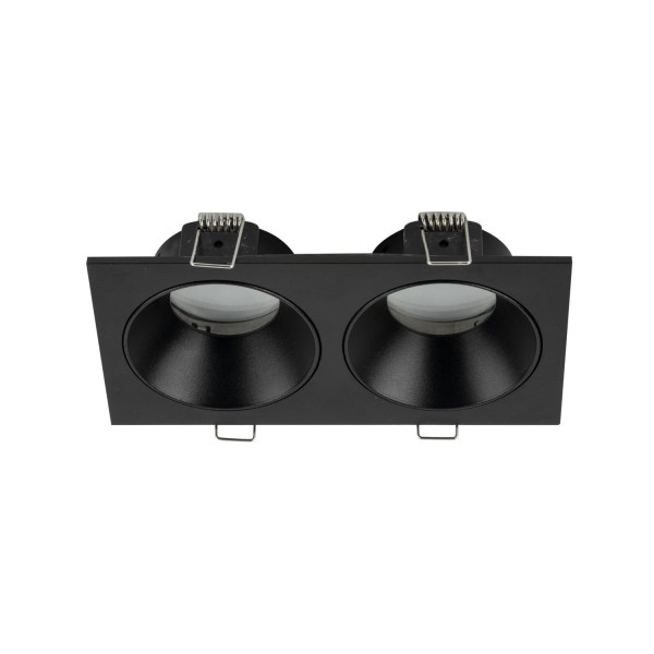 Oprawa podwójna wpuszczana oczko PRISMA DUO BLACK 10579 TK Lighting 815605
