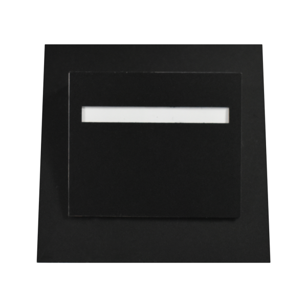 Oprawa schodowa Fero czarno-biały LED 0.6W 4000K 14lm IP20 Eko-Light 1030737