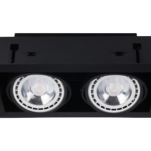 Oprawa stropowa Downlight stalowa czarna 25693 Oprawa stropowa Downlight stalowa czarna 25693