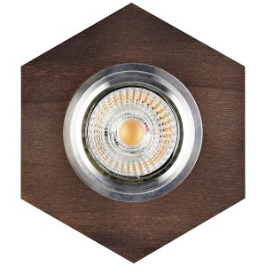Oprawa stropowa Vitar drewniana brązowa 33959
