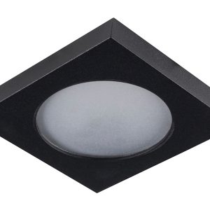 Oprawa sufitowa łazienkowa Flini aluminiowa czarna 51480