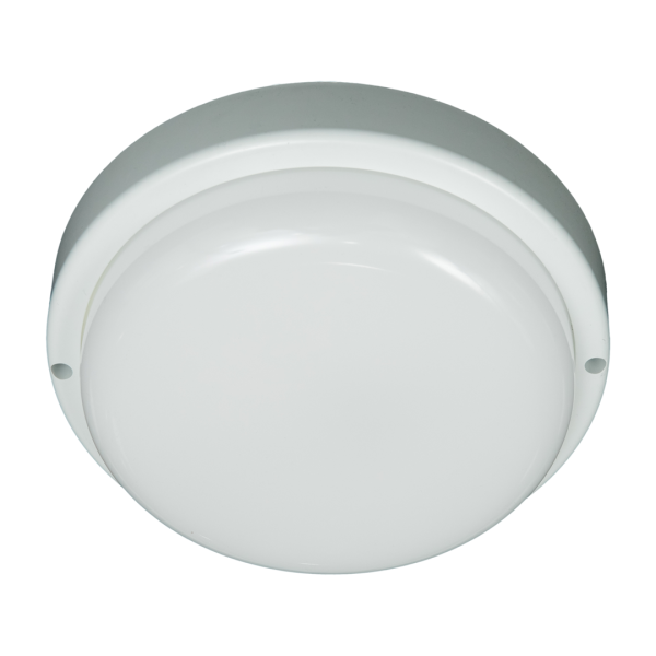 Oprawa sufitowa plafon DAVO okrągła biała LED 8W 4000K 720 lm IP64 15,5 cm 1048304
