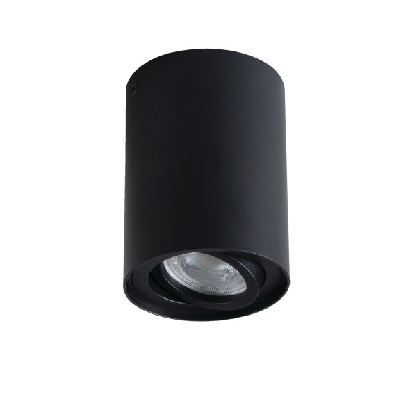 Oprawa sufitowa punktowa LL CUBA GU10 B 30538 LightLogic czarna 1 szt. 958746