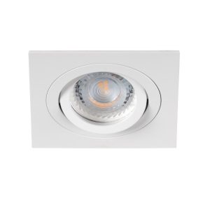 Oprawa sufitowa punktowa LL EGER DTL-W 30565 LightLogic regulacja białe 958812 Oprawa sufitowa punktowa LL EGER DTL-W 30565 LightLogic regulacja białe 958812