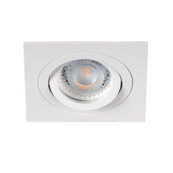 Oprawa sufitowa punktowa LL EGER DTL-W 30565 LightLogic regulacja białe 958812