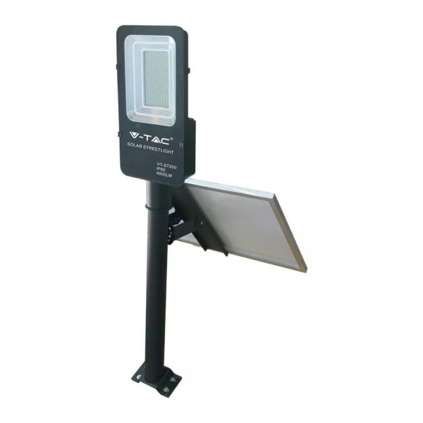 Oprawa Uliczna Solarna V-TAC 50W LED IP65 VT-ST200 neutralna 4000lm 915614