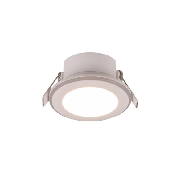 Oprawa wpuszczana ARGUS okrągła biała LED 5W Ciepła biel 350lm IP20 Trio 916854