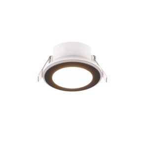 Oprawa wpuszczana ARGUS okrągła czarna LED 5W Ciepła biel 350lm IP20 Trio 916797 Oprawa wpuszczana ARGUS okrągła czarna LED 5W Ciepła biel 350lm IP20 Trio 916797