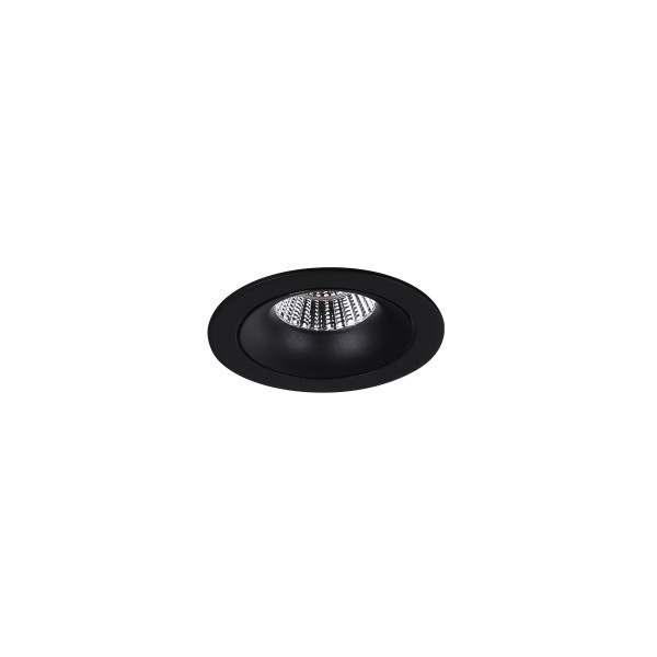 Oprawa wpuszczana ARYA czarny LED 8W biały ciepły 610lm IP20 Maxlight 1050981