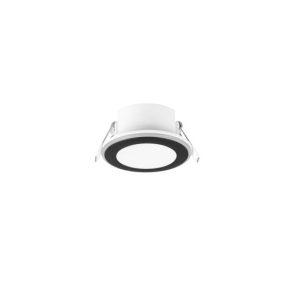 Oprawa wpuszczana AURA okrągła czarno-biała LED 5W 3000K 450lm IP20 Trio 916740 Oprawa wpuszczana AURA okrągła czarno-biała LED 5W 3000K 450lm IP20 Trio 916740