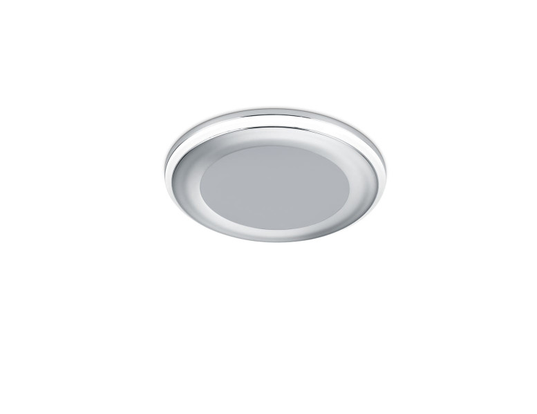 Oprawa wpuszczana AURA srebrna chromowana LED 5W 3000K 450lm IP20 Trio 1050611