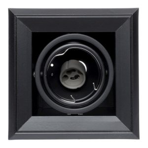 Oprawa wpuszczana BLOCCO kwadratowa czarna LED 7W 3000K 560lm IP20 Milagro 918010