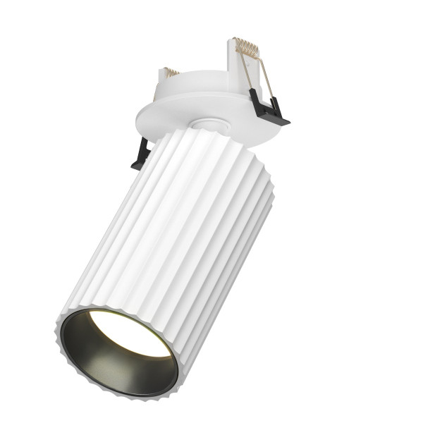 Oprawa wpuszczana CALIPSO karbowana tuba biały 1xGU10x10W IP20 Maytoni 1049421