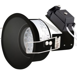 Oprawa wpuszczana DEEP czarny 1xGU10x10W wym:9×8,2×8,2cm IP20 Maxlight 1049523