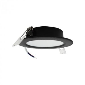 Oprawa wpuszczana Downlight okrągła czarna LED 6W 4000K 660lm IP20 Ecolight 1050597