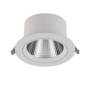 Oprawa wpuszczana EGINA okrągła biała LED 15W 3000K 1100lm IP20 Nowodvorski 916289